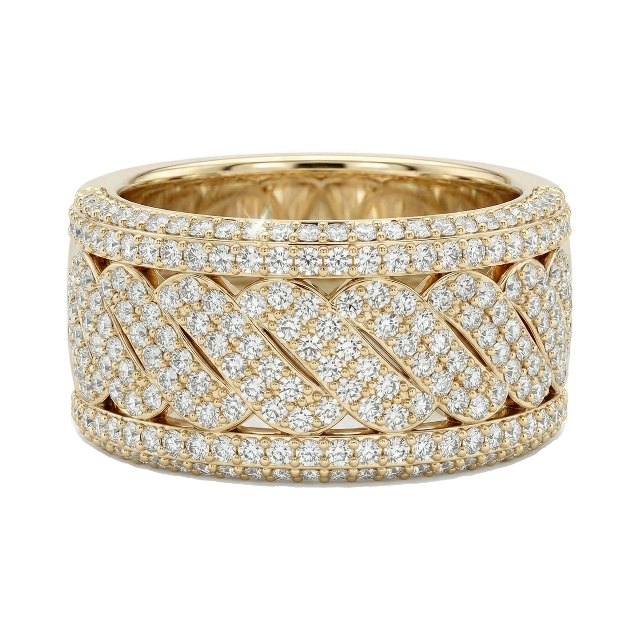 1.50 ct EF VS Lab Grown Diamond Mens Wedding Band in 10k Yellow Gold _ Sz0400 101833