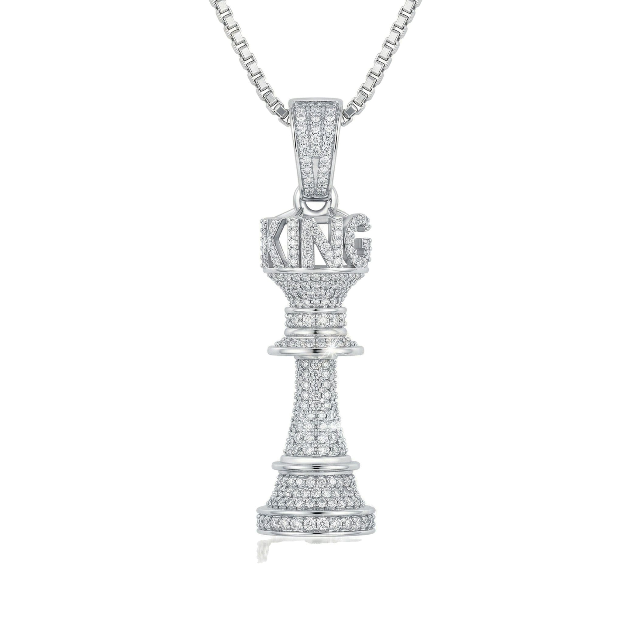 1.25 ct EF VS Lab Grown Diamond Sport Pendant in 10k White Gold 200768