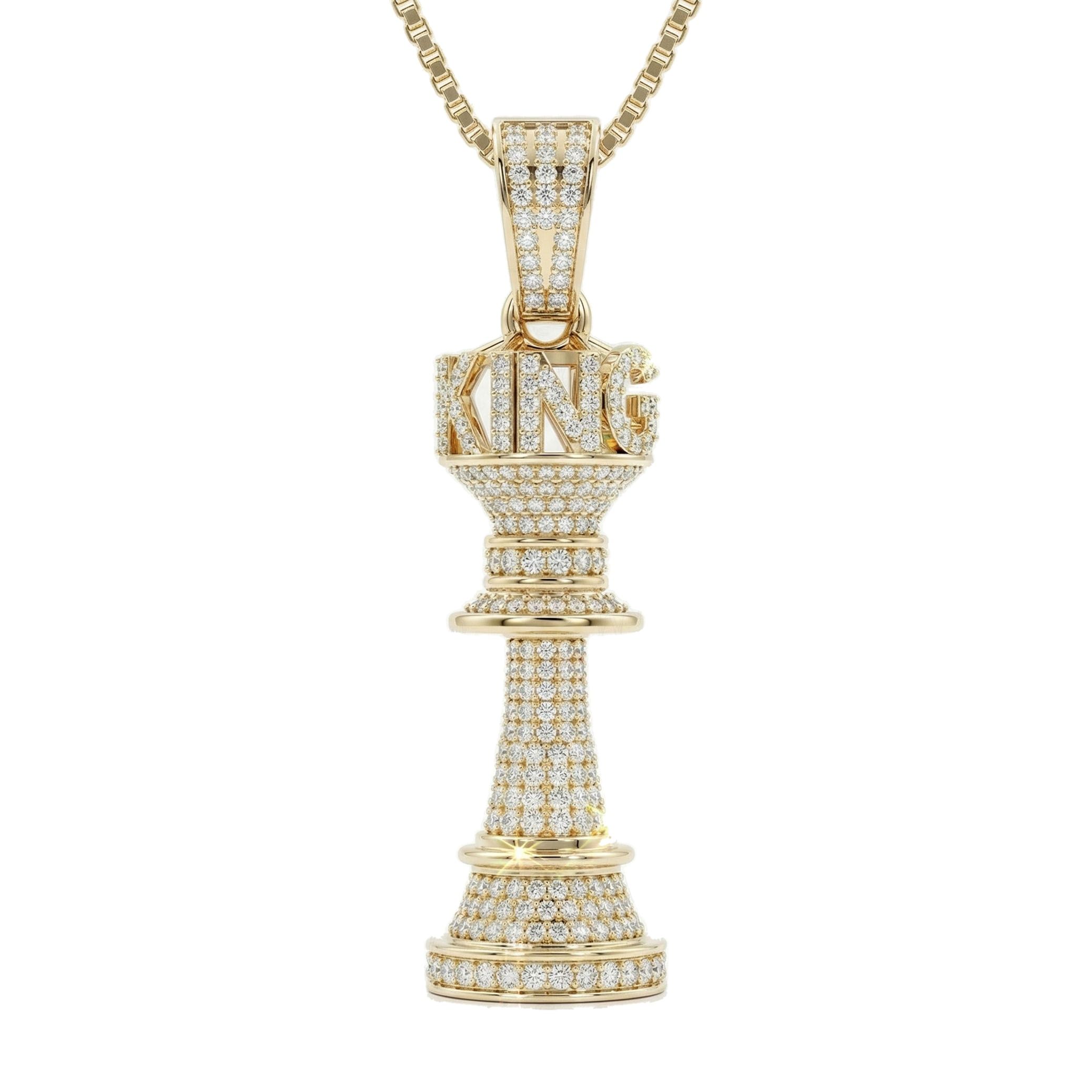 1.25 ct EF VS Lab Grown Diamond Sport Pendant in 10k Yellow Gold 200768