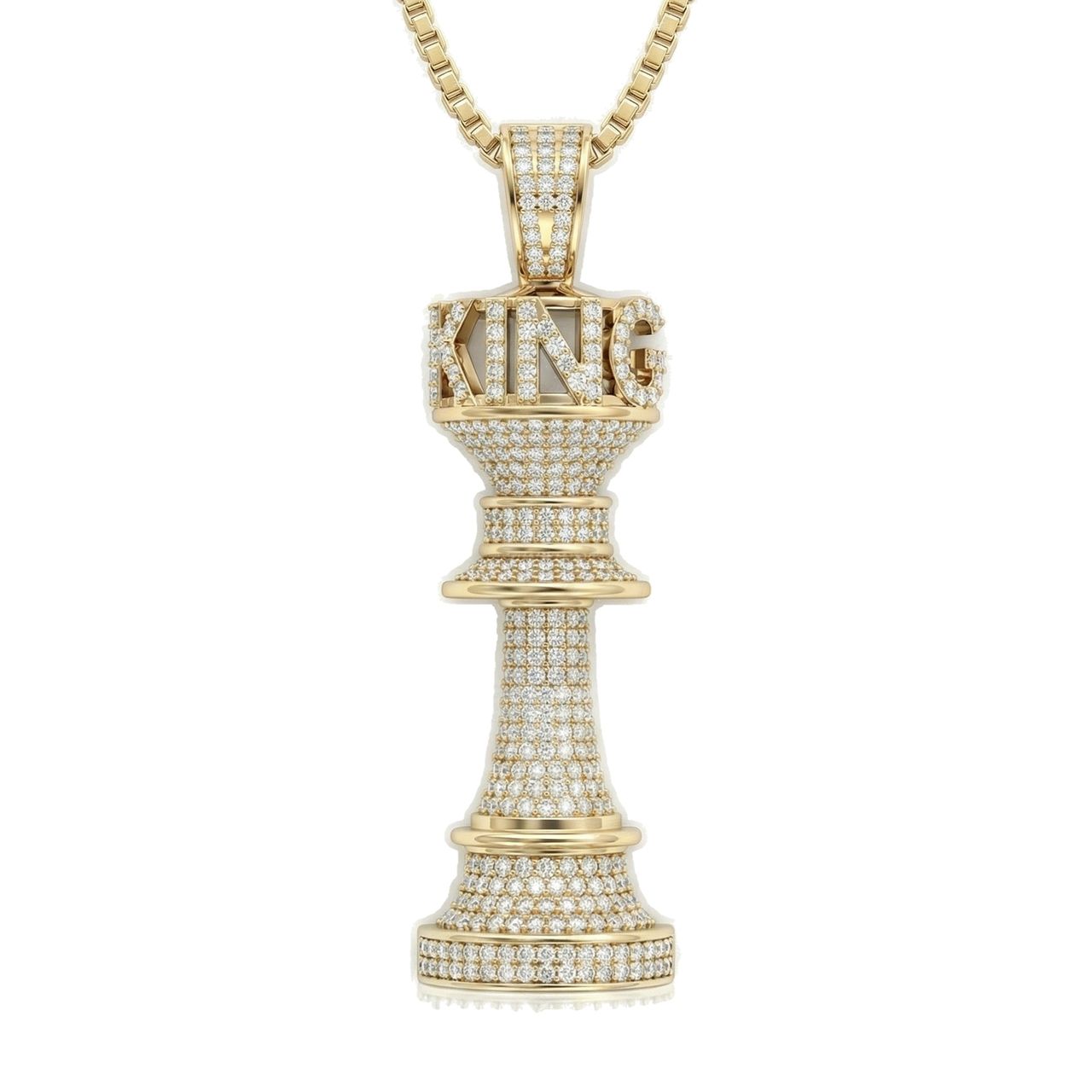 4.70 ct EF VS Lab Grown Diamond Sport Pendant in 14k Yellow Gold 200768 - Fine Jewelry by JewelWeSell